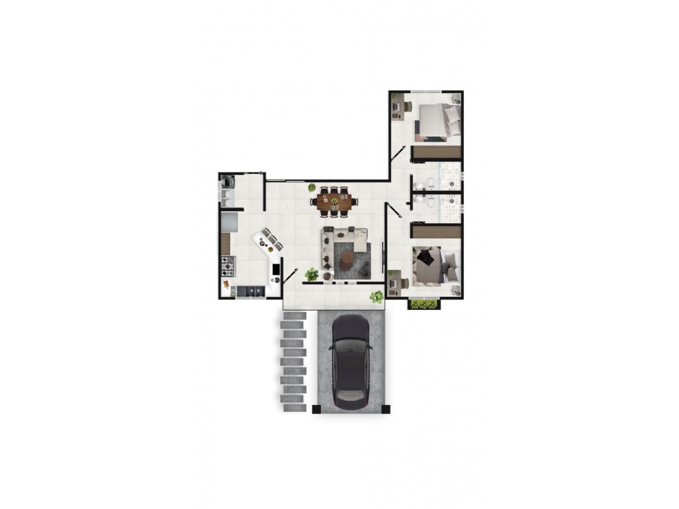 Vivienda Nueva a la Venta en Potrerillos - 2