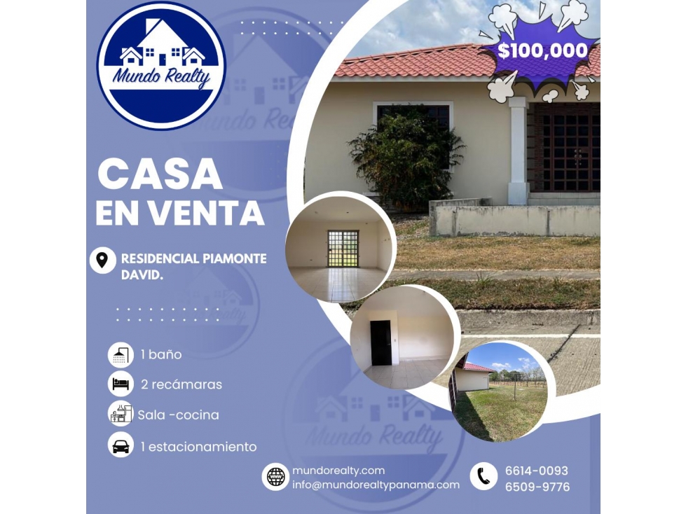 Vivienda Usada Ala Venta, negociable
