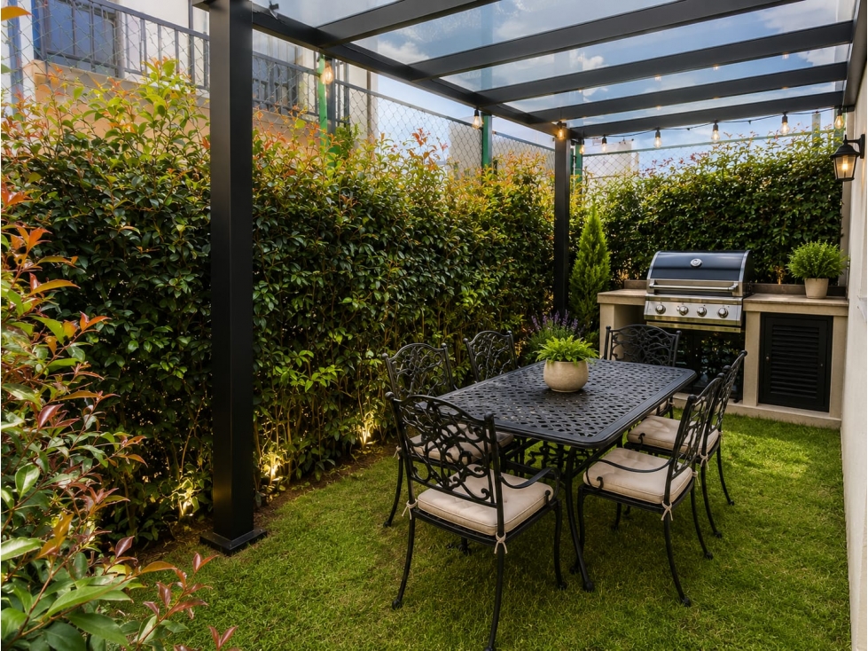 CASA CON JARDÍN EN CONJUNTO CERRADO — foto 2
