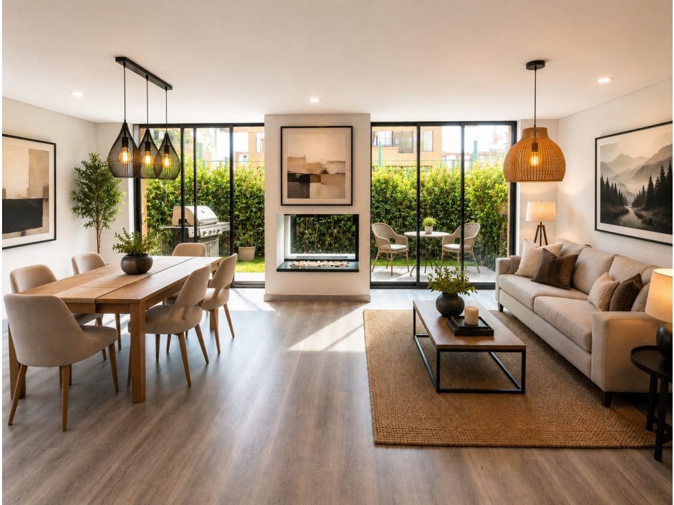 CASA CON JARDÍN EN CONJUNTO CERRADO — foto 3