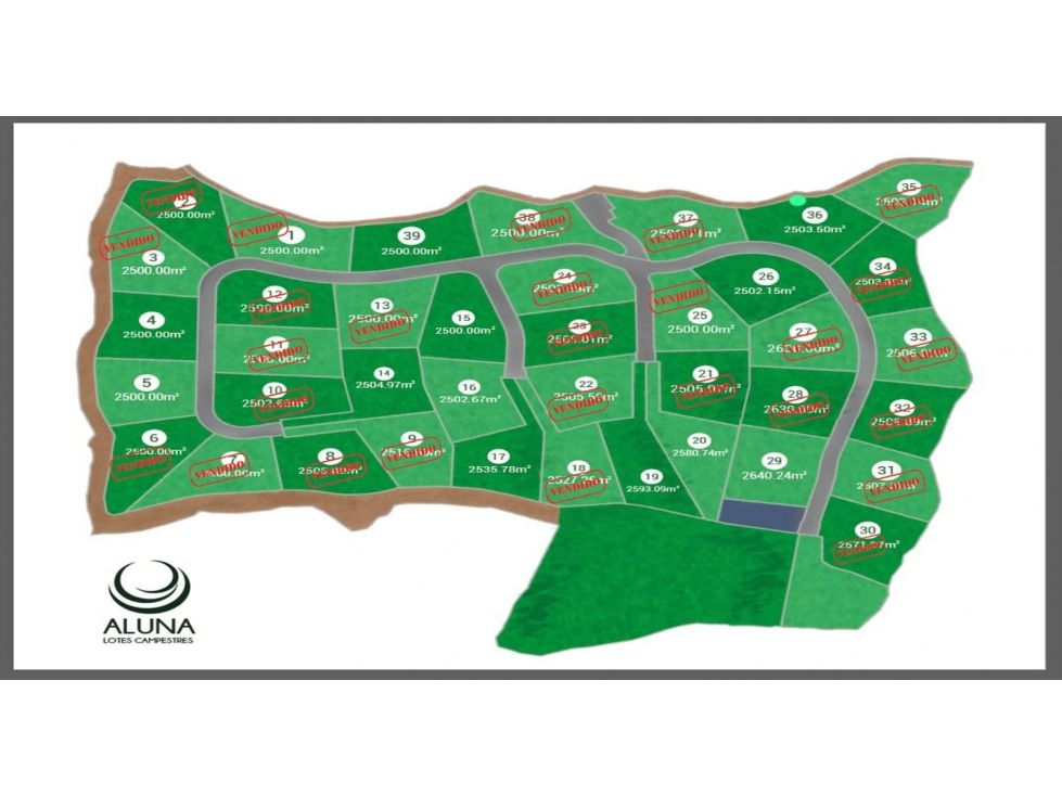 Lote en venta en Aluna Campestre TEST PRICE 444M — foto 2