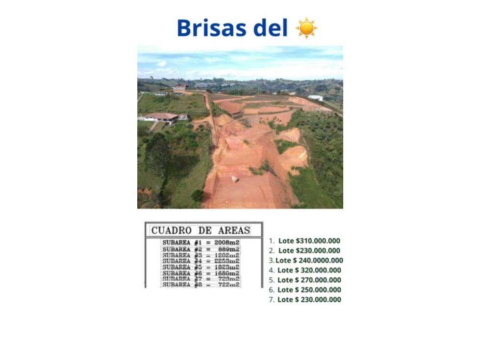 Lote en venta en La Milagrosa, Marinilla 1.660 m²