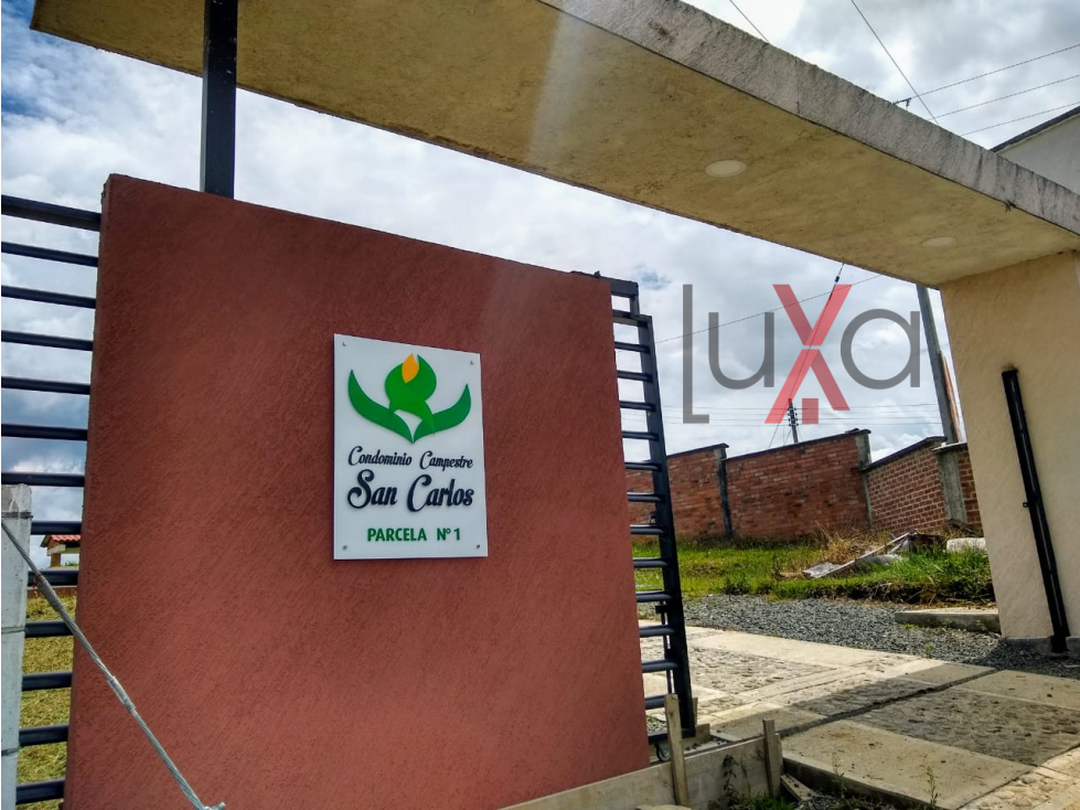 LUXA VENDE LOTES EN CONDOMINIO CAMPESTRE SAN CARLOS - VIA A CAJIBIO — foto 3
