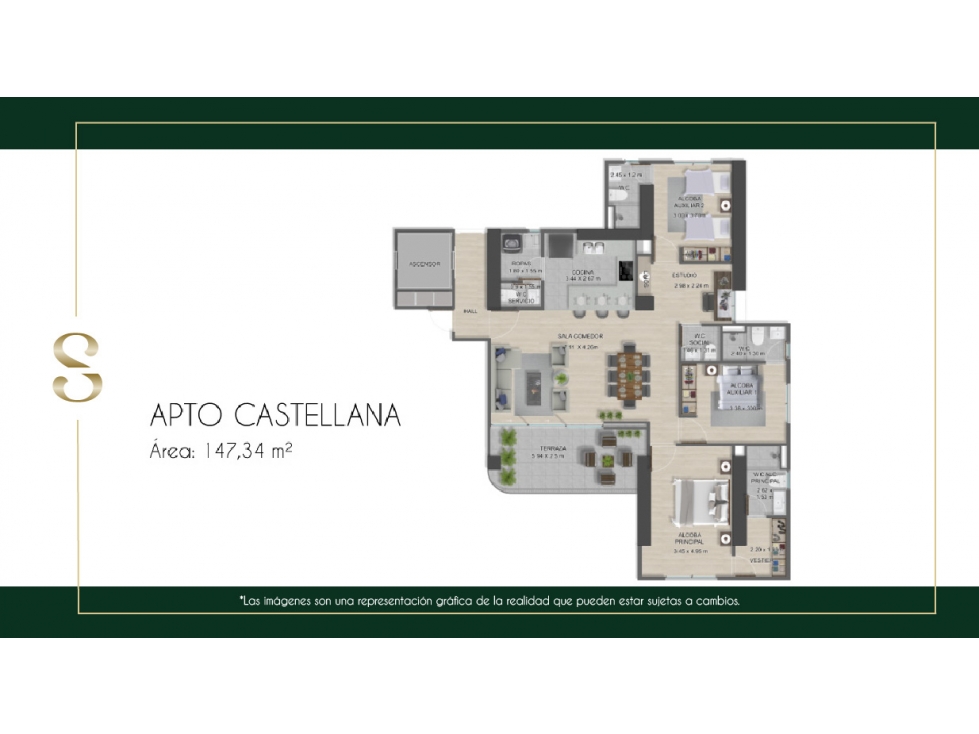 VENTA APARTAMENTO, EL TIGRE, CERRITOS, TU VIVIENDA EN COLOMBIA — foto 2
