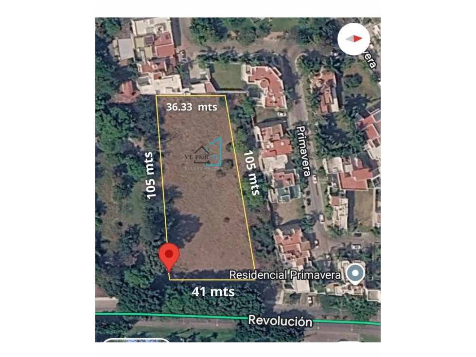 TERRENO EN RENTA 3,954 M2, CALZADA REVOLUCION, SAHUAYO MICHOACAN. - 2
