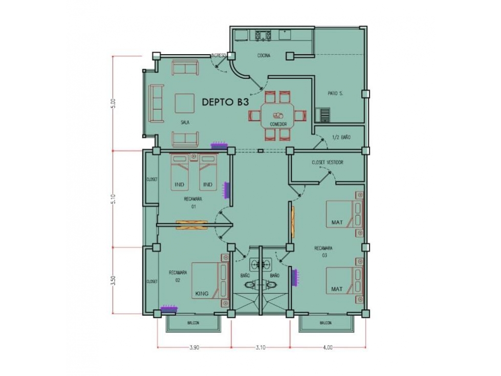 4 DEPARTAMENTOS EN VENTA CONDOMINIO PORTOZUL, SAHUAYO MICHOACAN — foto 5