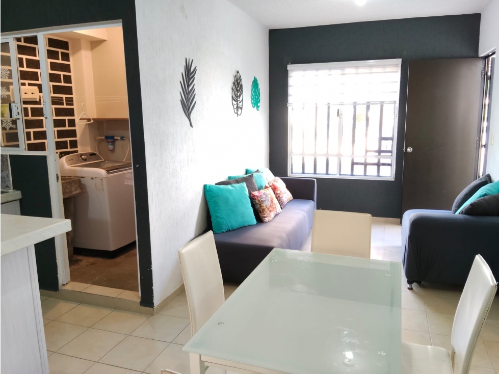 RENTA DEPARTAMENTO EN PLANTA BAJA EN XCACEL - 5