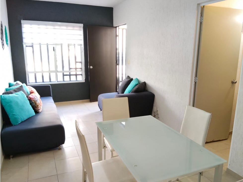 RENTA DEPARTAMENTO EN PLANTA BAJA EN XCACEL - 3