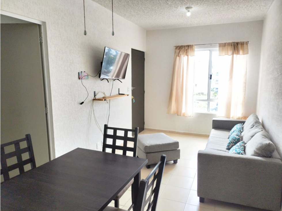 RENTA DEPARTAMENTO. EN PASEOS XCACEL