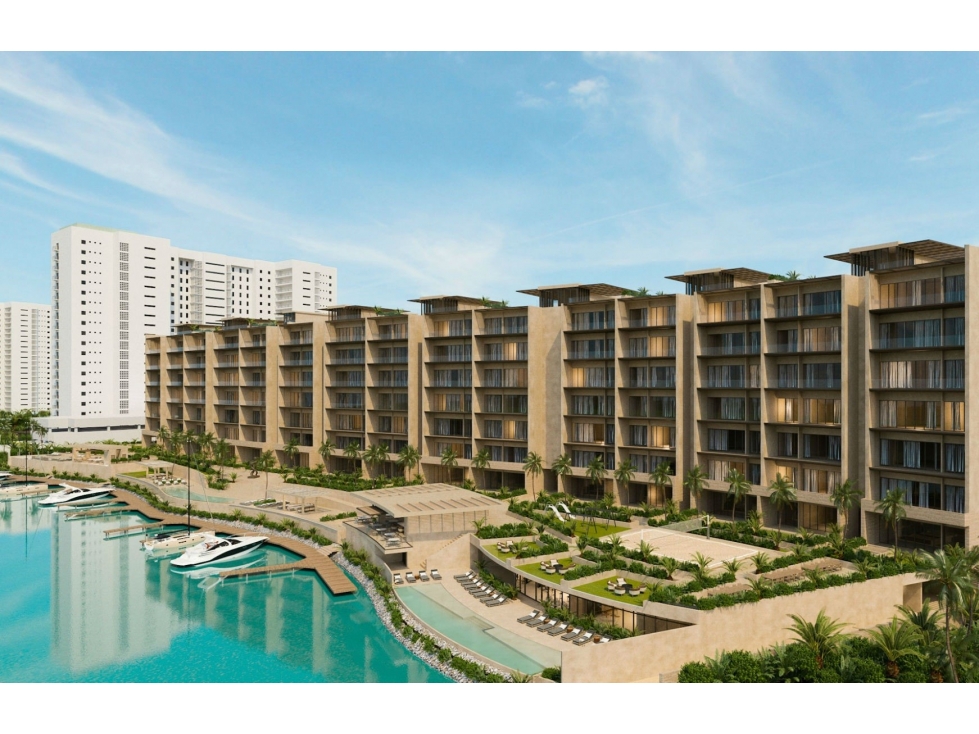 SE VENDE DEPARTAMENTOS EN LA VELA, PUERTO CANCUN MÉXICO VE02-133MEX-CO - 3