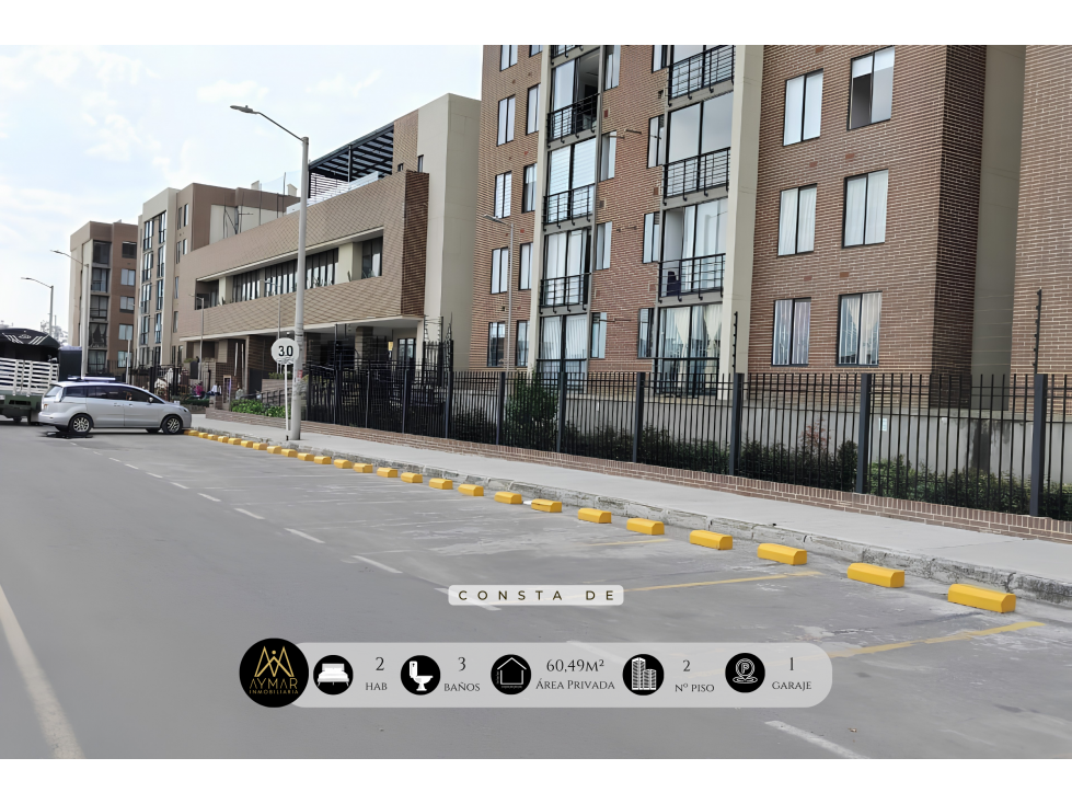 Apartamento en venta en Funza
