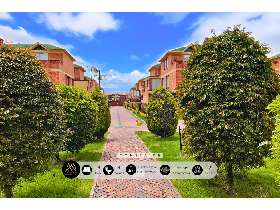 CASA PARA LA VENTA EN CHÍA, SECTOR DE RIO FRIO