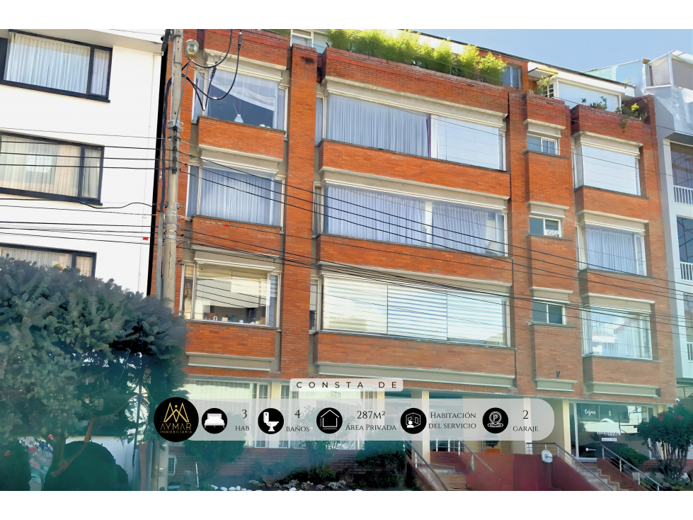 APARTAMENTOS PARA VENTA EN BOGOTA, SANTA BARBARA CENTRAL.