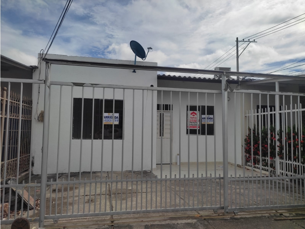 SC ARRIENDA CASA EN EL BARRIO VILLA HIDALIA -MARGEN IZQ -MONTERIA