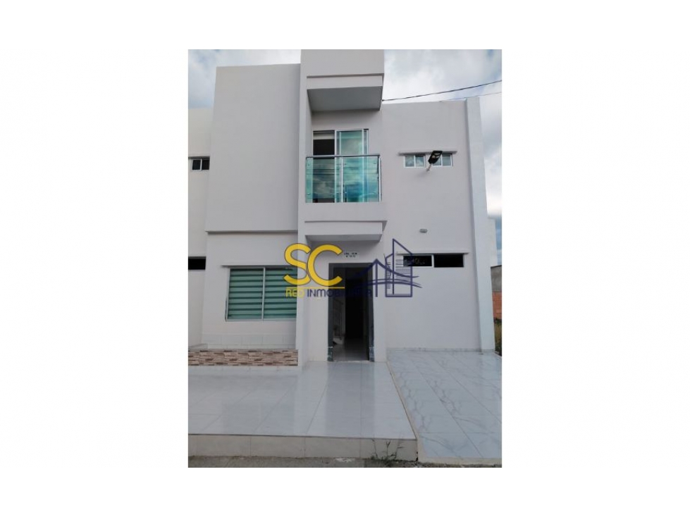 SC INMOBILIARIA VENDE CASA DE 2 PISOS EN B/ VALLEJO MONTERIA