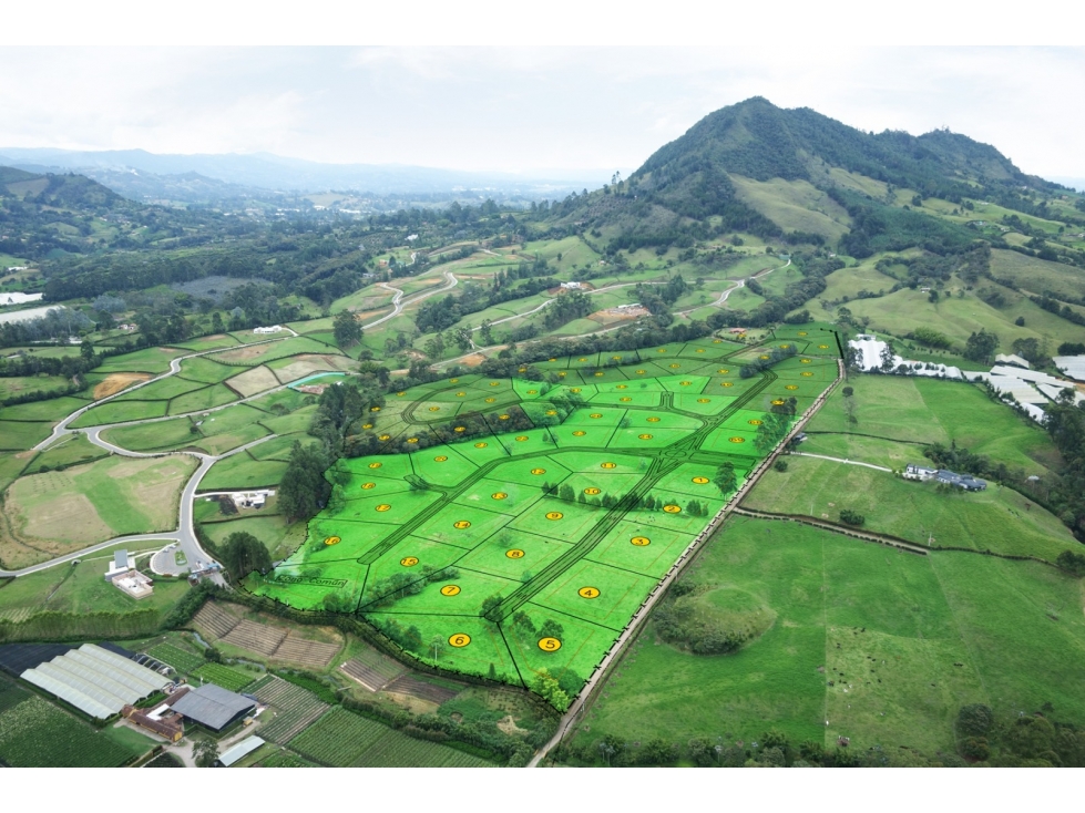 Lote en La Ceja en Parcelación