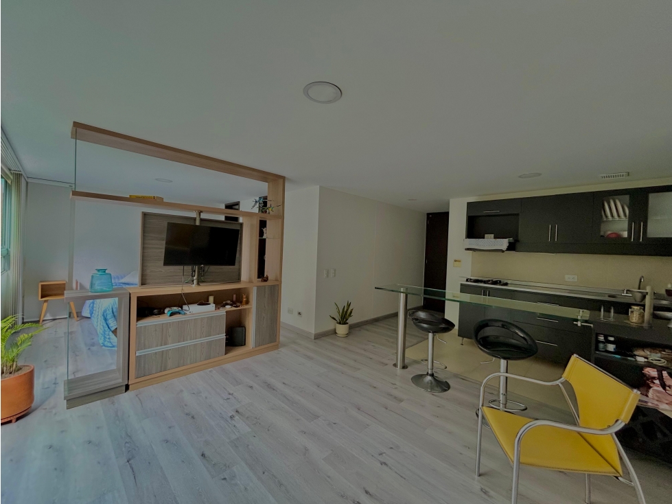 VENTA DE APARTAESTUDIO TIPO LOFT EN LAURELES SANTA TERESITA MEDELLIN