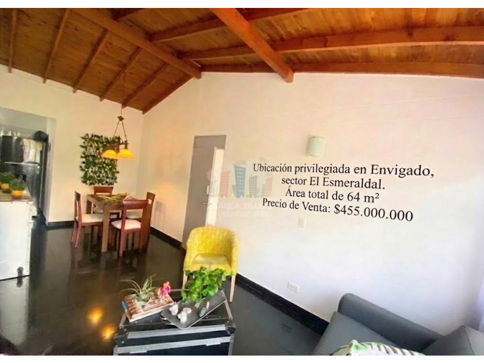 Venta apartamento en El Esmeraldal Envigado, 64 m² Sin ascensor