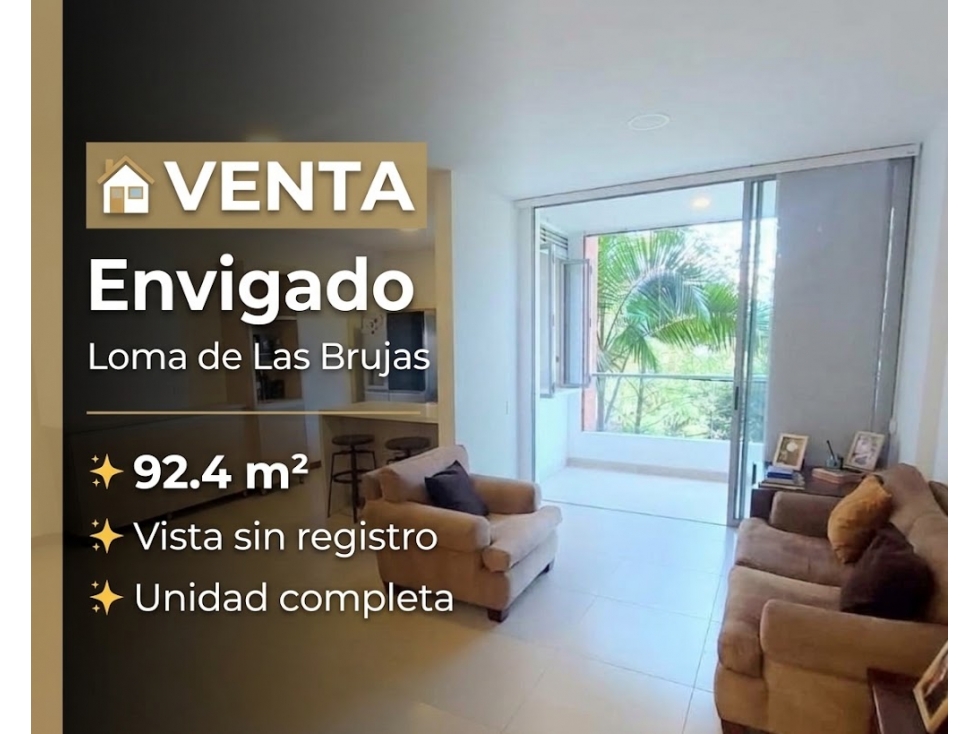 VENTA | Apartamento en Envigado, Loma de Las Brujas
