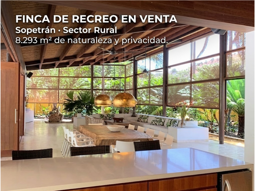 Venta Finca de recreo en Sopetrán Córdova 1 Nivel