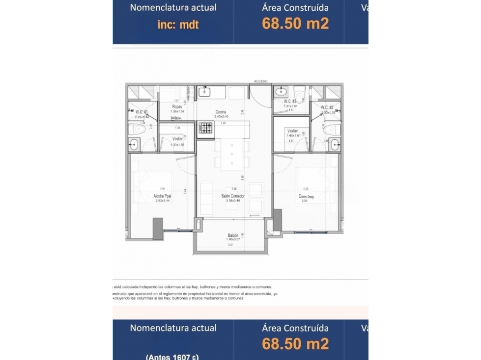 Venta Apartamento CESION DERECHOS Veranova Guayabal Medellín 68.5 m² — foto 5