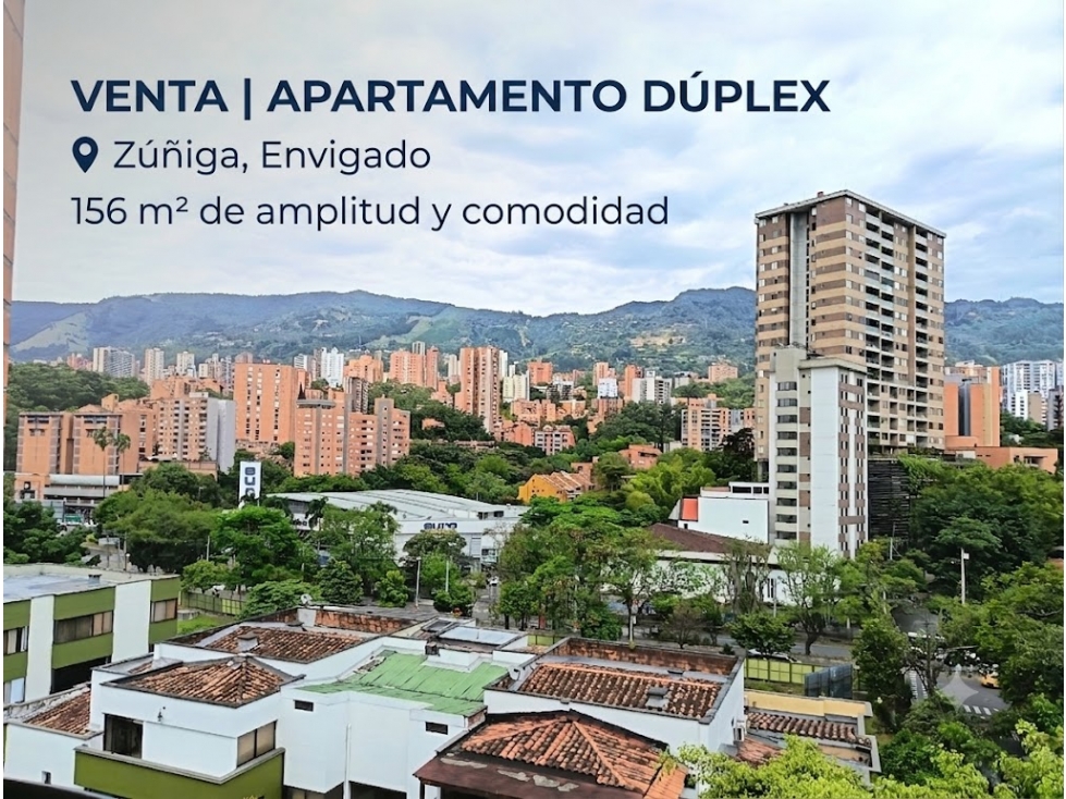 Venta Apartamento Dúplex en Zúñiga, Envigado 156 m2