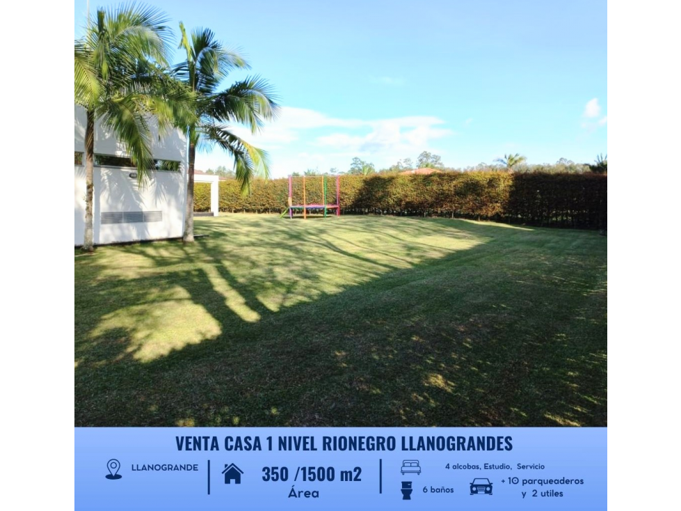Venta Casa en Llanogrande Rionegro Antioquia.1 nivel - 3