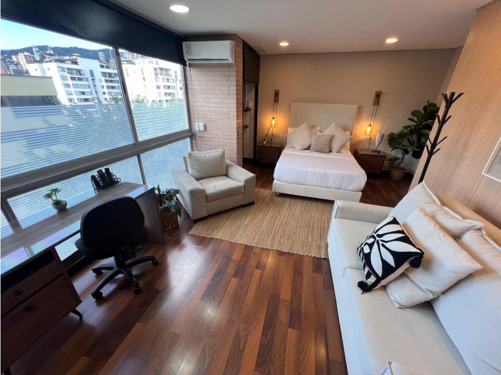 Hermoso apartaestudio amoblado a la venta en El Poblado