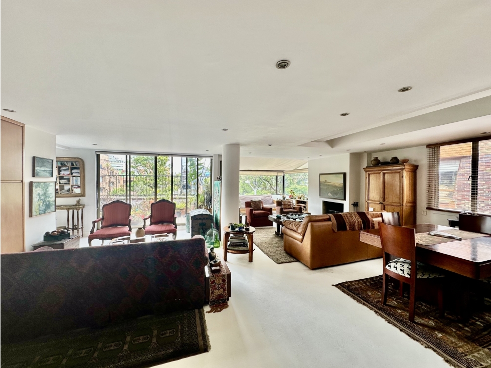 Apartamento penthouse con terraza para venta en El Chicó
