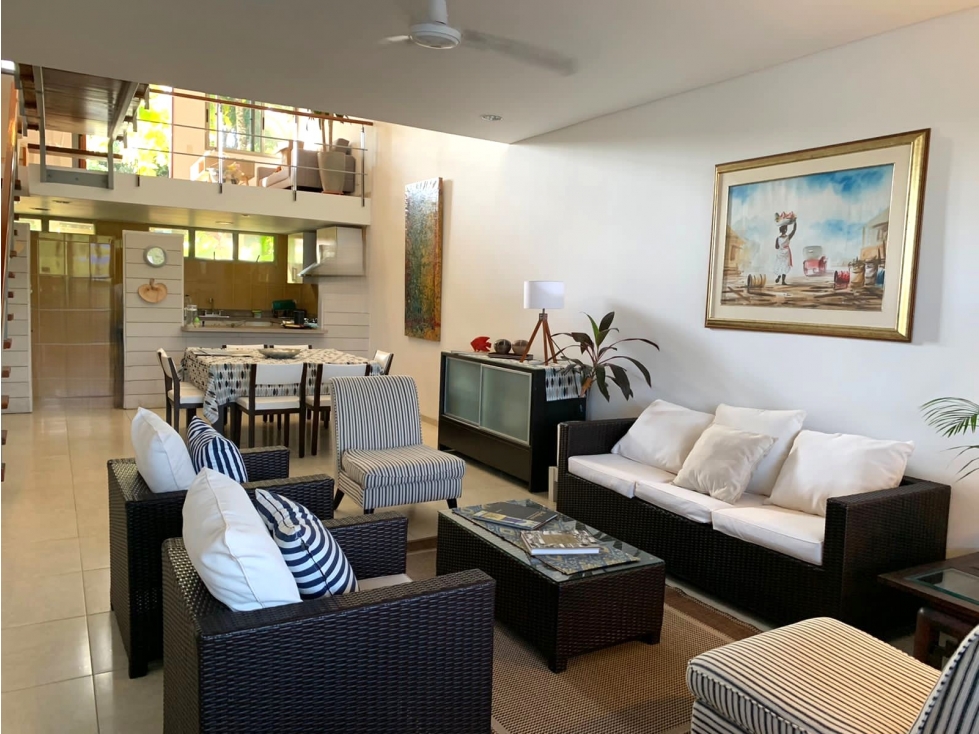 Venta NAUTEL -Casa de playa -amoblado en Condominio -BARU - 4