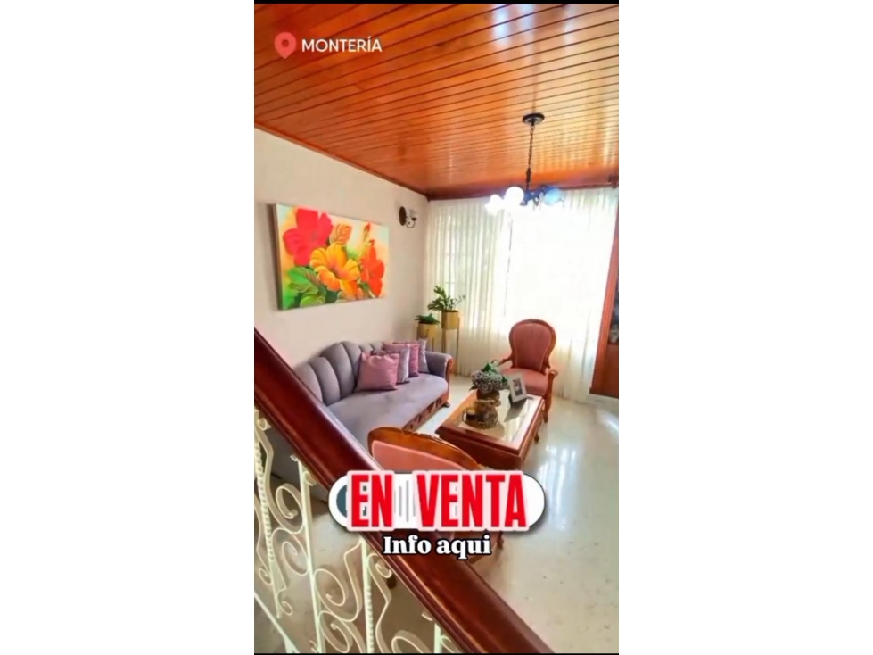 VENDO CASA UBICADA EN BARRIO LA CASTELLANA MONTERÍA CÓRDOBA