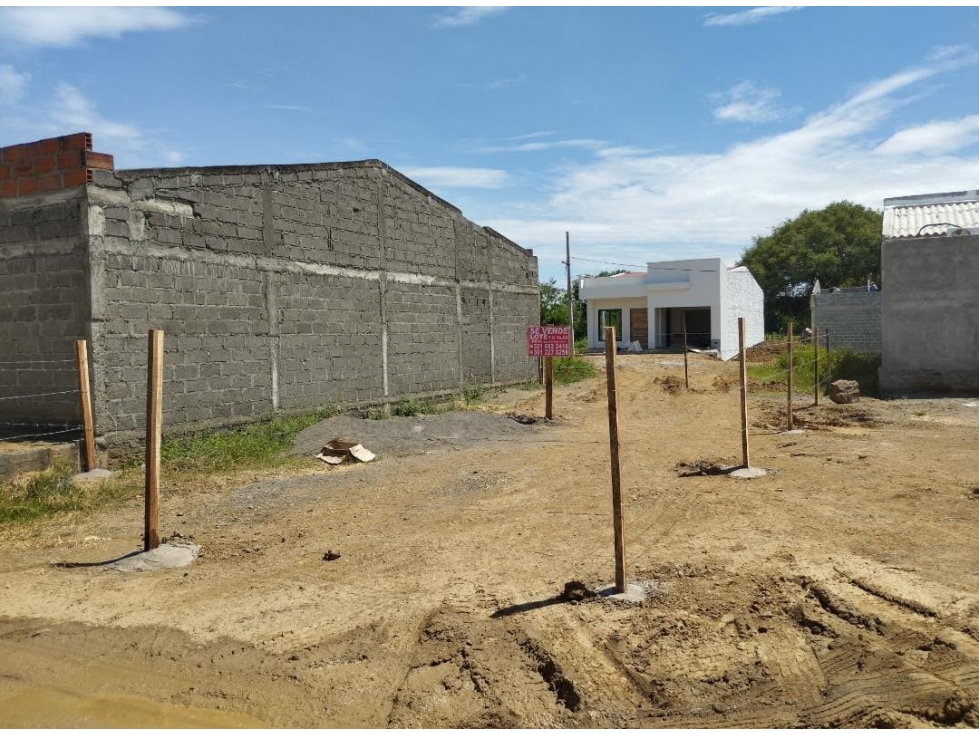 VENDO LOTE UBICADO EN BARRIO NUEVO HORIZONTE MONTERÍA CÓRDOBA