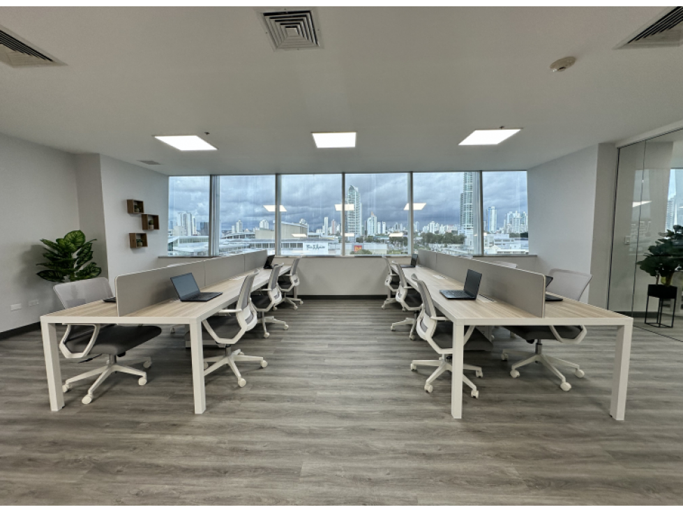 OFICINA EN PUNTA PACIFICA TORRES DE LAS AMERICAS 114M2 AMOBLADA — foto 5
