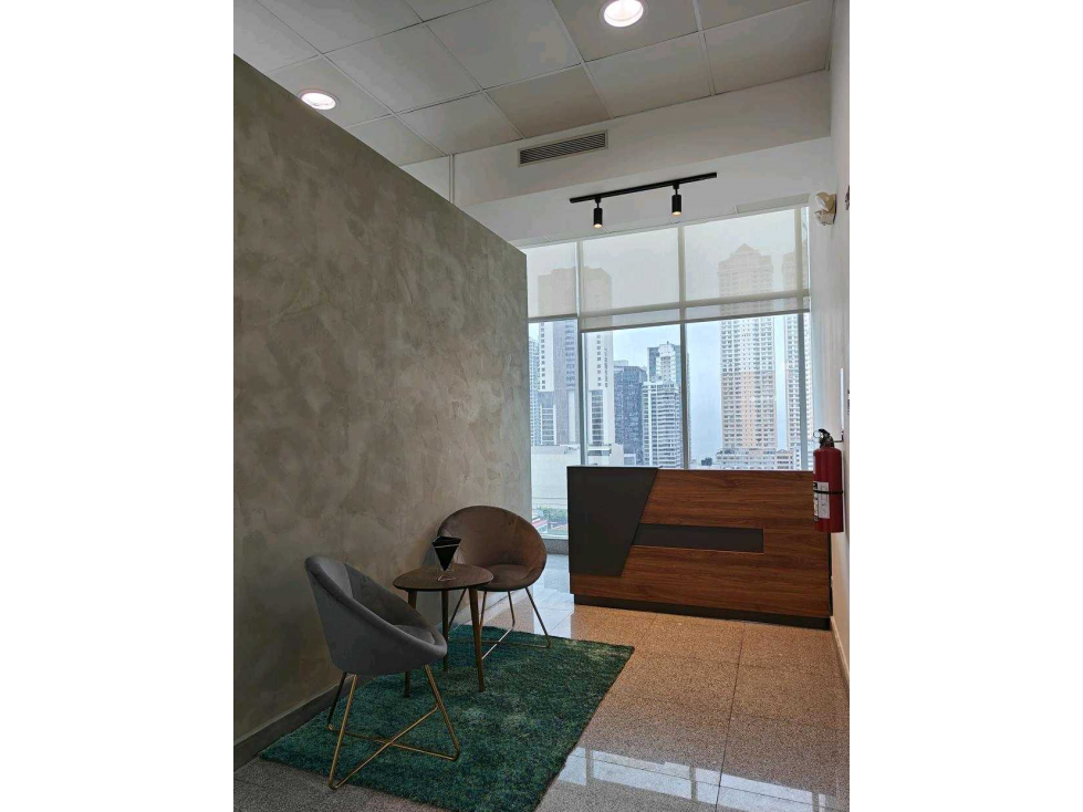 OFICINA EN OBARRIO EDIFICIO HABITATS PLAZA AMOBLADA 115M2 — foto 3