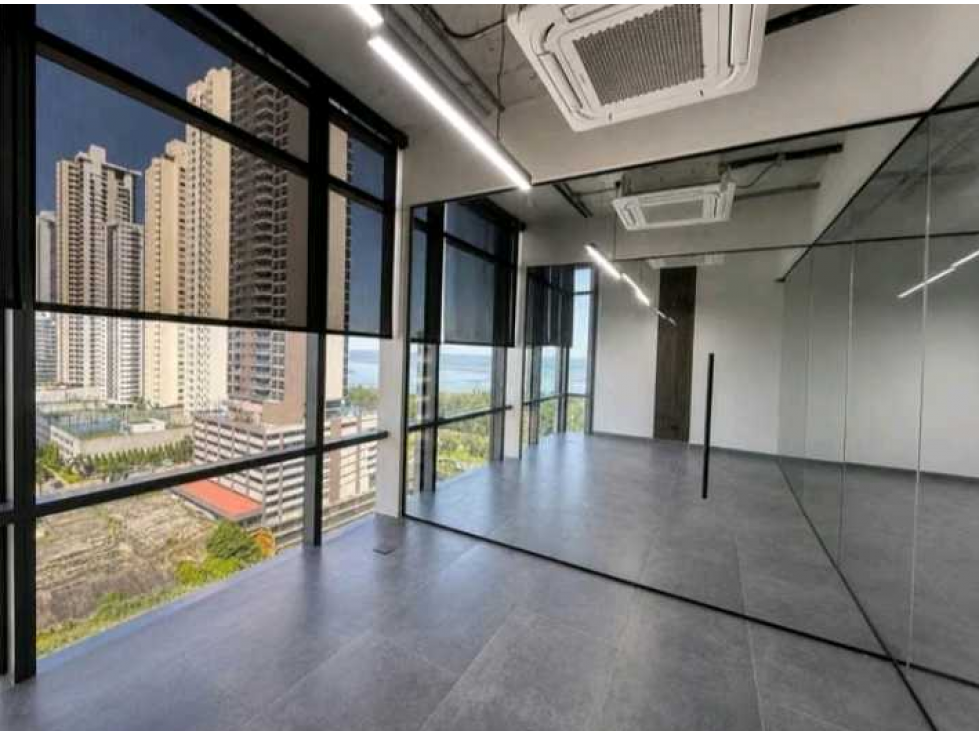 OFICINA EN COSTA DEL ESTE PH PRIME 95M2 CON DIVISIONES — foto 2