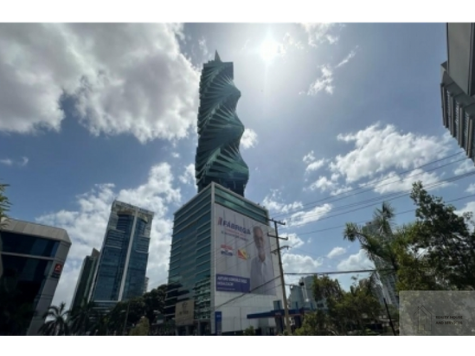 OFICINA EN CALLE 50 PH F&F TOWER 2B 400M2 "EL TORNILLO"