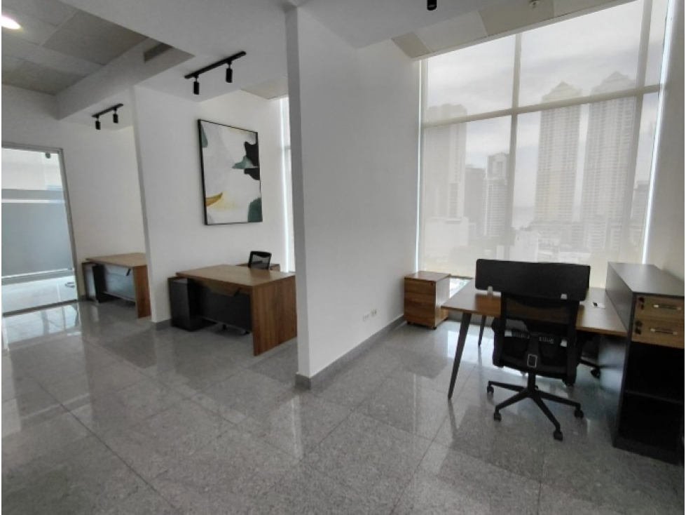 OFICINA EN OBARRIO EDIFICIO HABITATS PLAZA AMOBLADA 115M2 — foto 5