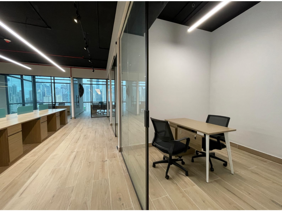 OFICINA EN CALLE 50 TOWER BANK AMOBLADA 149M2 SERVICIOS INCLUIDOS — foto 6