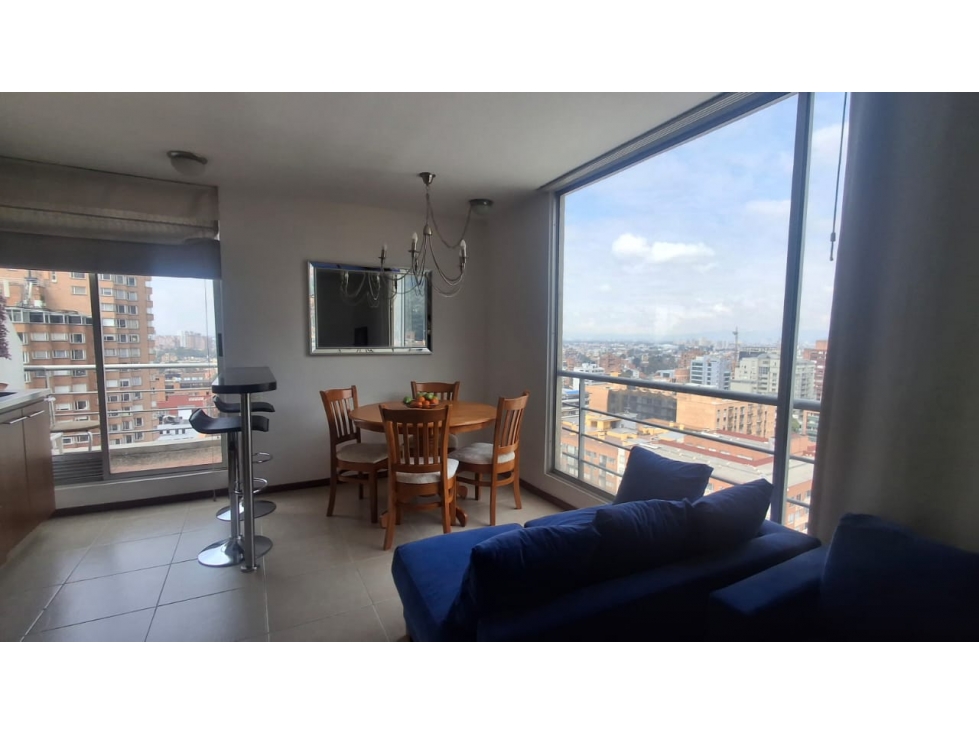 SE ARRIENDA APARTAESTUDIO DUPLEX AMOBLADO SECTOR CHAPINERO