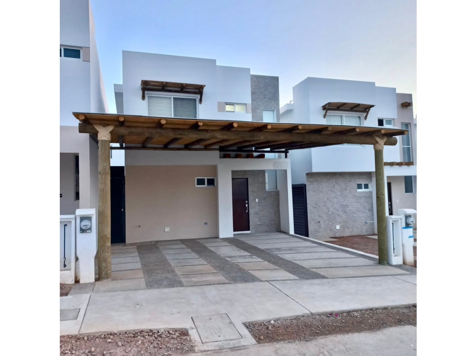 CASA 3 REC NUEVA AMUEBLADA FRACC PRIV CERCA DE PLAYA