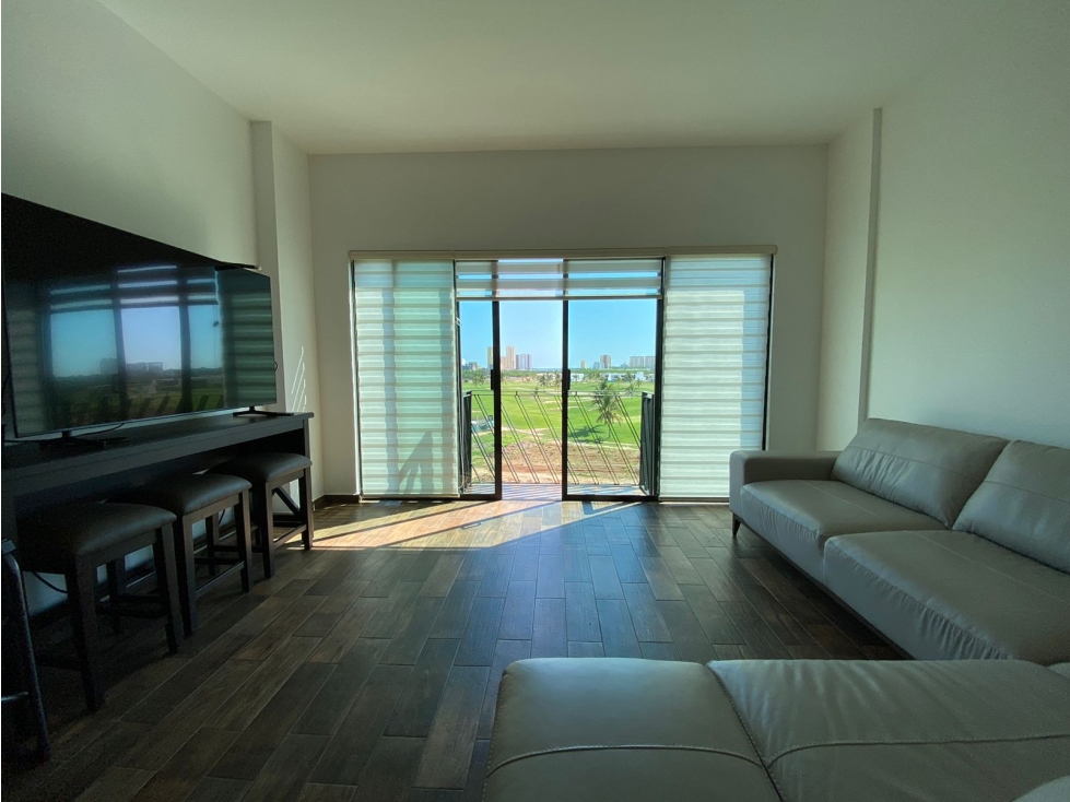 DEPARTAMENTO 2 REC SIN MUEBLES VISTA CAMPO DE GOLF