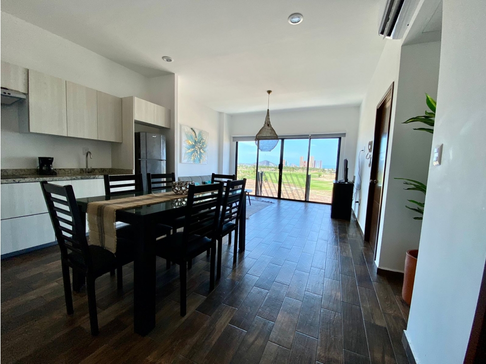 DEPARTAMENTO 2 REC AMUEBLADO VISTA A CAMPO DE GOLF MAZATLAN — foto 3