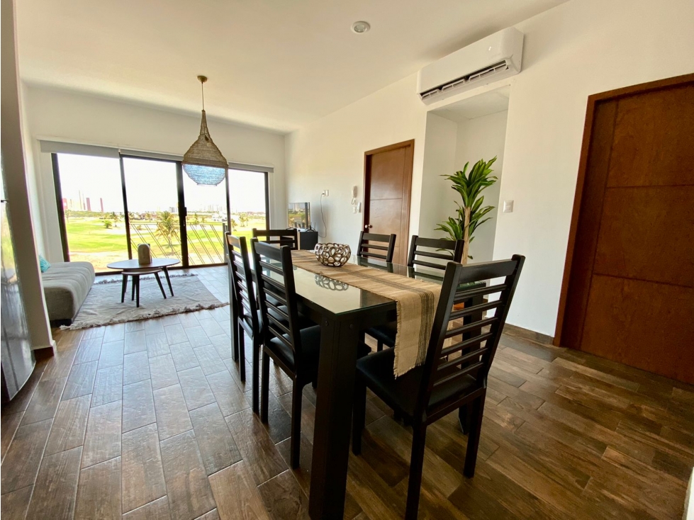 DEPARTAMENTO 2 REC AMUEBLADO VISTA A CAMPO DE GOLF MAZATLAN — foto 4