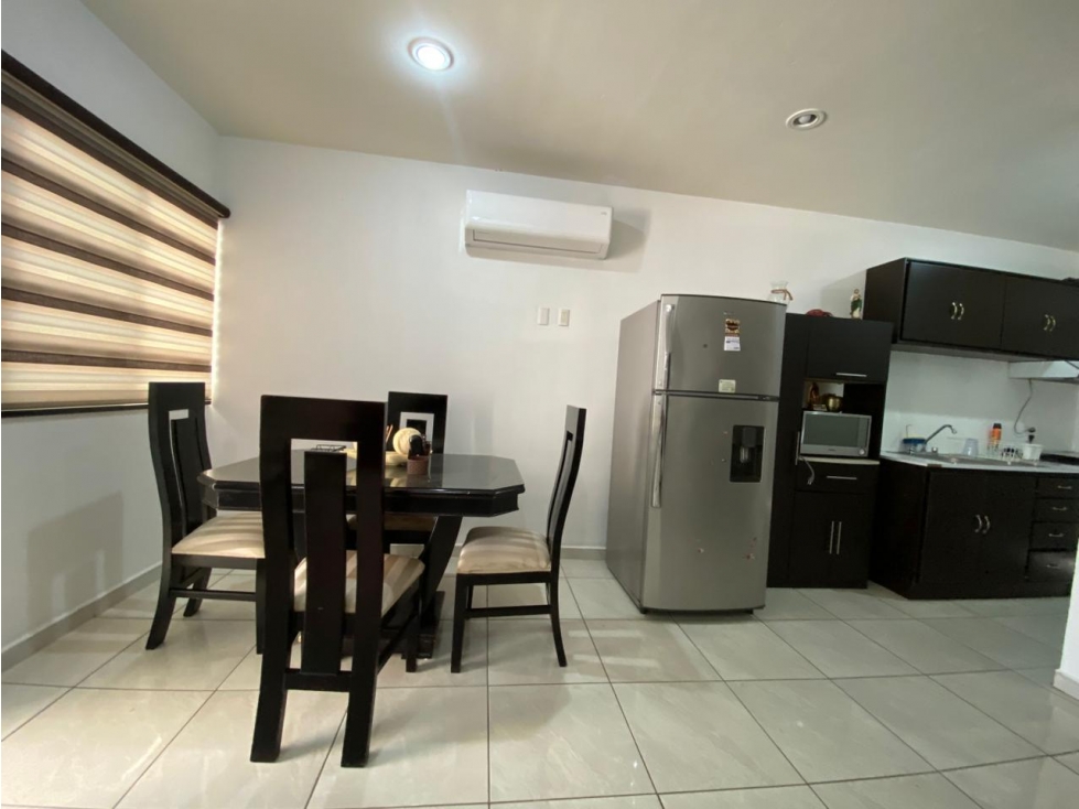 CASA 3 REC 1 EN PLANTA BAJA SEMI AMUEBLADA COTO PRIV - 3