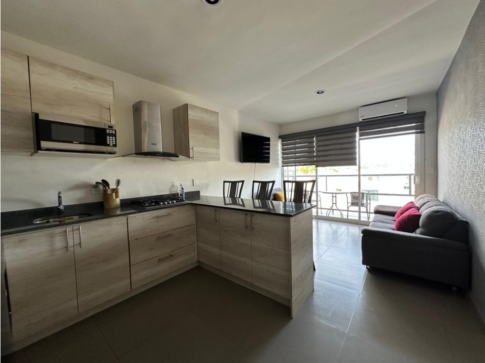 DEPARTAMENTO 3 REC AMUEBLADO COTO PRIV MUY CERCA DE PLAYA MAZATLAN — foto 6