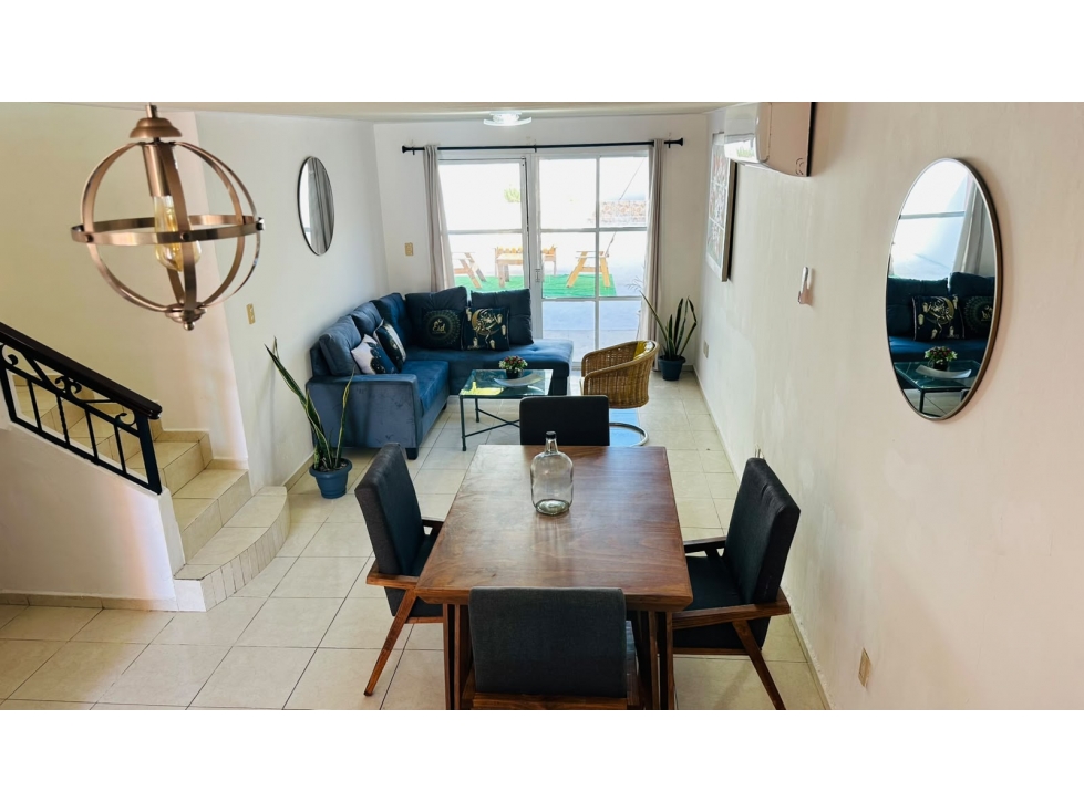 CASA AMPLIA 3 REC AMUEBLADA (1 REC PB) COTO PRIV A UNOS PASOS DE PLAYA — foto 3