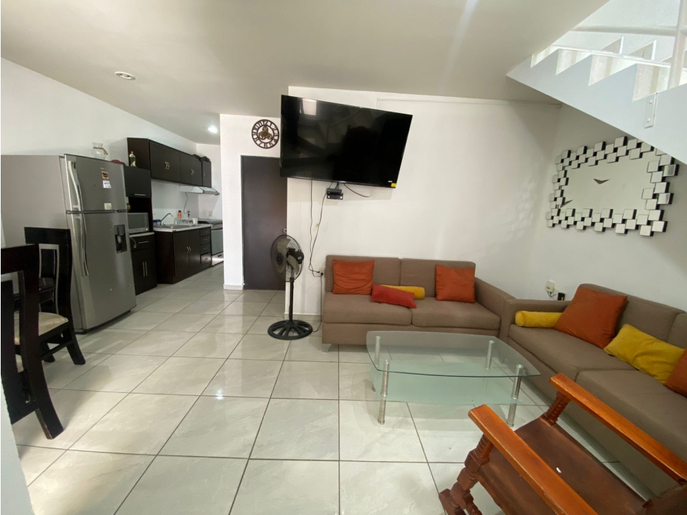 CASA 3 REC 1 EN PLANTA BAJA SEMI AMUEBLADA COTO PRIV - 6