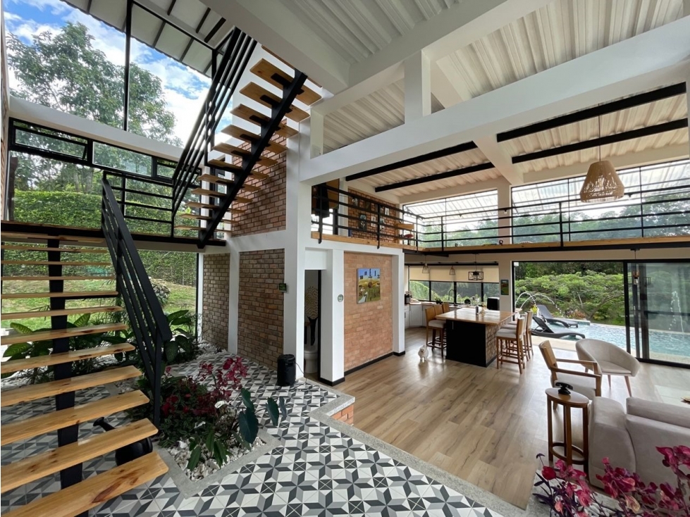 Venta casa campestre en conjunto cerrado vía al Caimo Armenia — foto 4