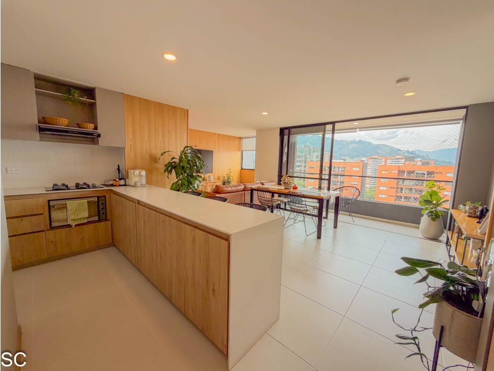 Apartamento moderno con vista Envigado Brujas, 3 hab.