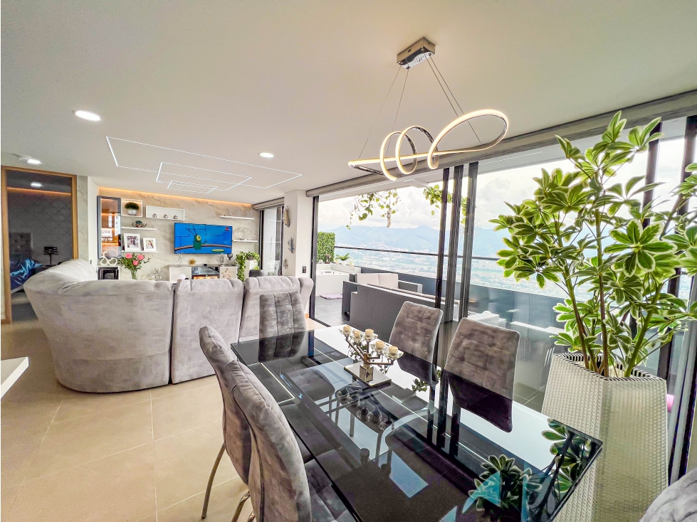 MODERNO APARTAMENTO CON VISTA EN MEDELLIN LAS PALMAS — foto 2